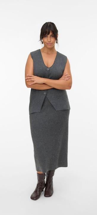 Actual product image Vero Moda VMCBRISA Mid Rise Midirock Strickrock (54)