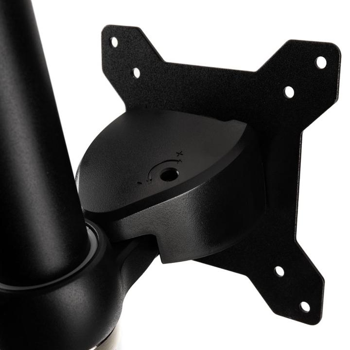 Actual product image Silverstone SST-ARM24BS - Vertical Dual Monitor Arm (Table, 24.02", 8 kg)