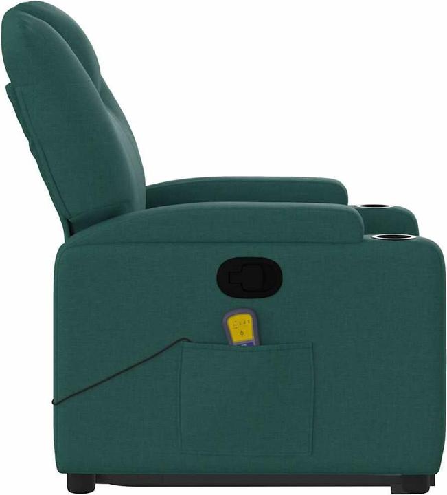 Immagine prodotto vidaXL Poltrona massaggiante con ausilio in tessuto