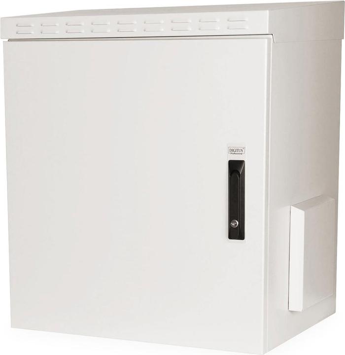 Digitus DN-19 12U-I-OD IP55 Coffret mural pour l'extérieur - 600x450 mm (LxP) gris (12 HE, Rack 19 pouces)