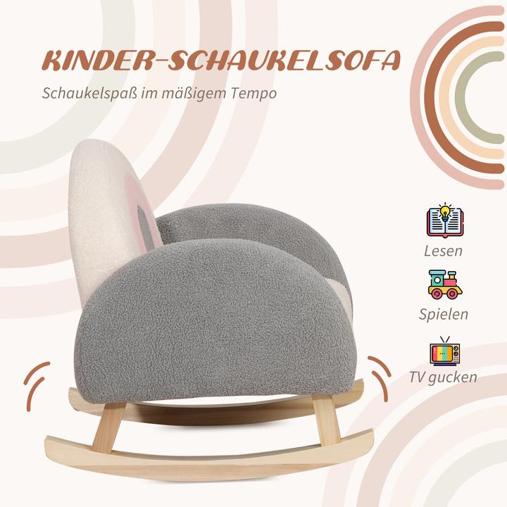 Actual product image Homcom Children's sofa with rocking function (Children sofa)