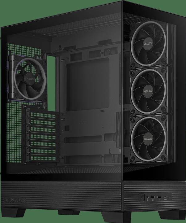 Produktbild ASUS A31 Plus Tg Argb Black (mATX, ATX, Mini-ITX)