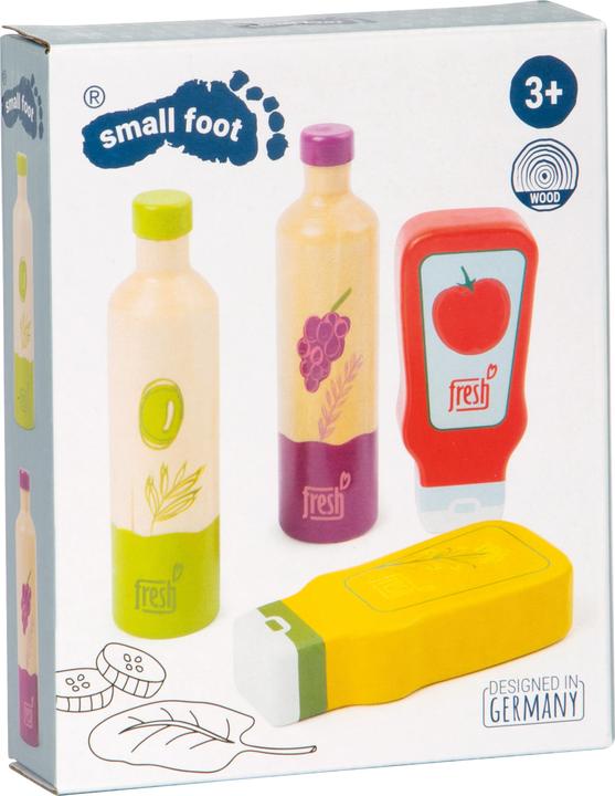 Actual product image small foot Sauces and oil set fresh