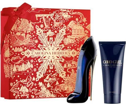 Actual product image Carolina Herrera Good Girl Eau De Parfum 80ml And Body Lotion 100ml (Eau de parfum, 180 ml)