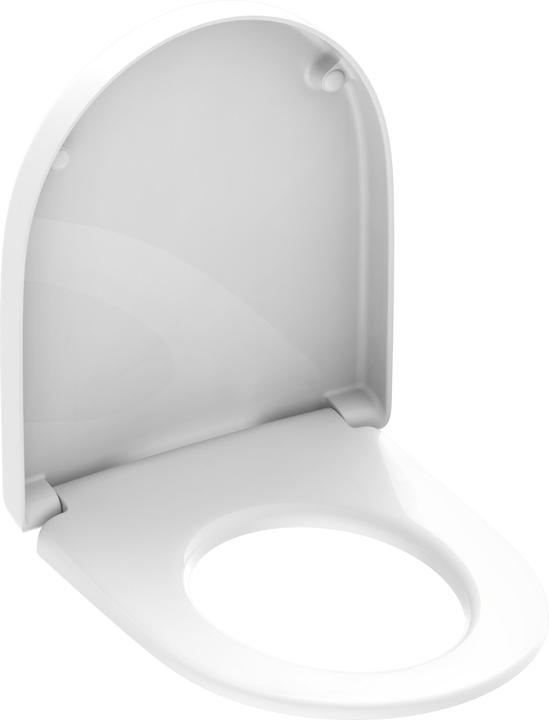 Produktbild Schütte WC Sitz Duroplast WC-Sitz WHITE D-Form PRO 7 Geberit Icon 82814 Weiss
