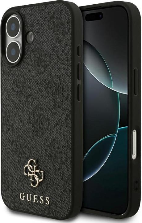 Produktbild Guess - 4G Small and Classic Logo MagSafe (GUHMP17SP4SM4MK) - iPhone 17 - Black (Apple iPhone 17)