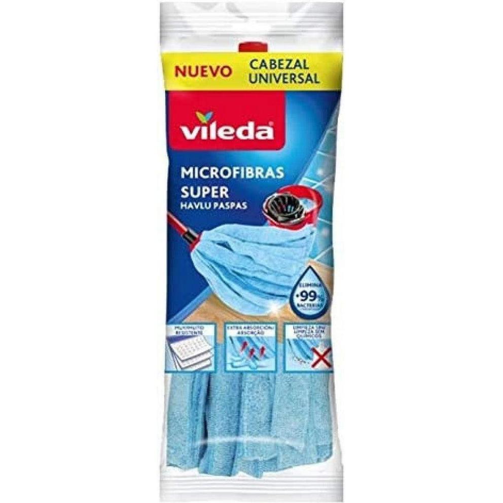 Vileda Mocio in microfibra Blue Floor, Utensili pulizia, Blu