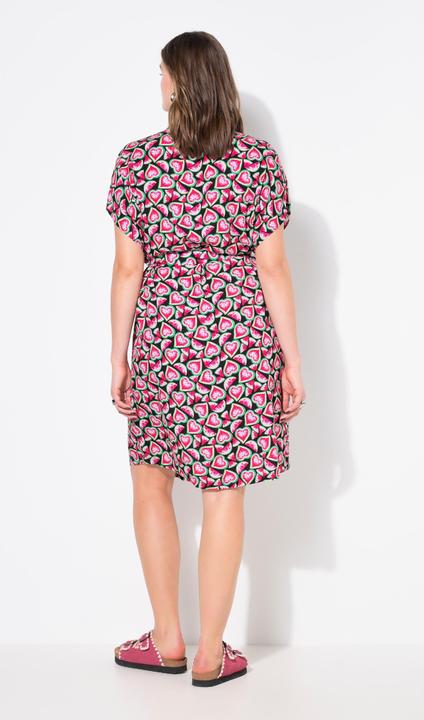 Produktbild Studio Untold Hemdblusen-Midikleid, Fruits-Print, Bindegürtel (50, 52)