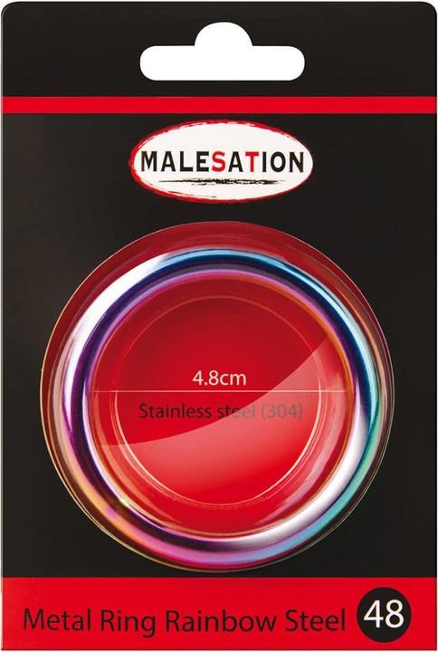 Actual product image Malesation Metal ring (4.80 cm)