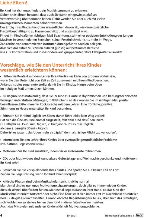 Produktbild Trompeten Fuchs 1 (Deutsch, Stefan Dünser, 2008)