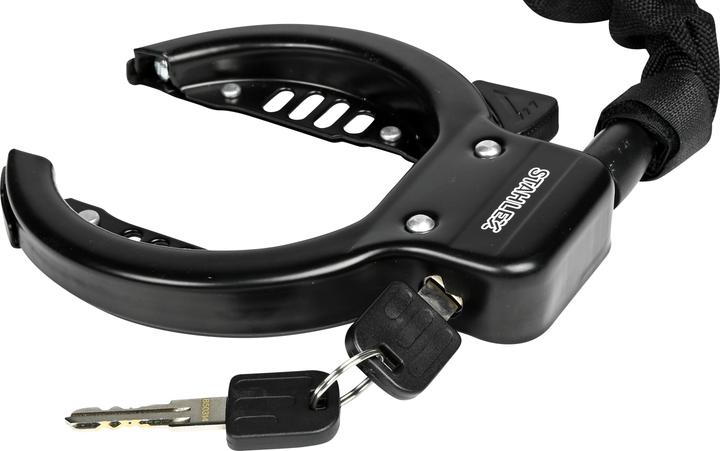 Actual product image Stahlex Frame lock 470 + insert chain 5.5 x 900 mm (90 cm)
