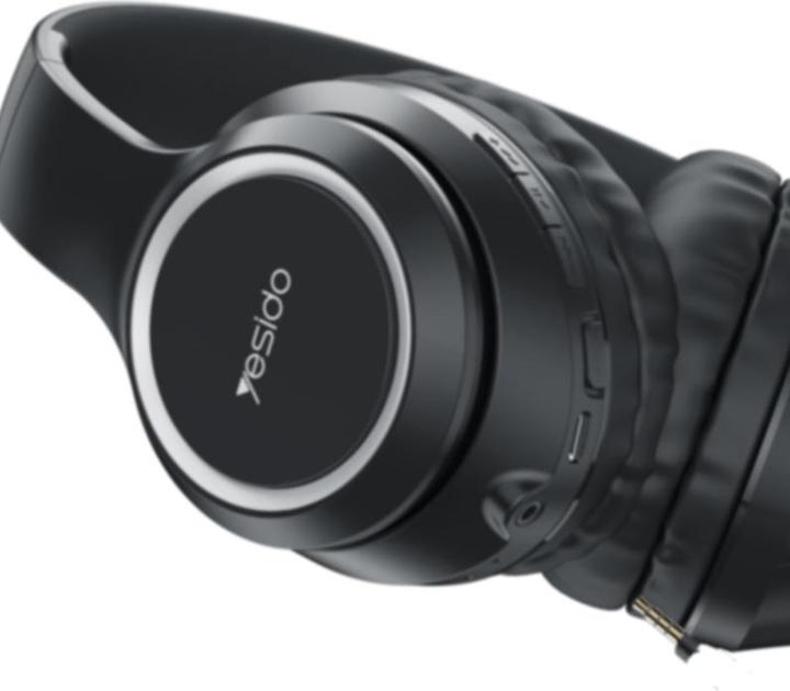 Produktbild Yesido - Wireless Headphones (EP03) - Foldable with Noise Canceling, Super Bass - Black (ANC, 14 h, Kabellos)