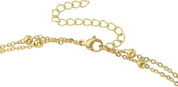 Produktbild Bijouteria Halsschmuck (Edelstahl, PVD Beschichtung (goldfarbig), 51 cm)