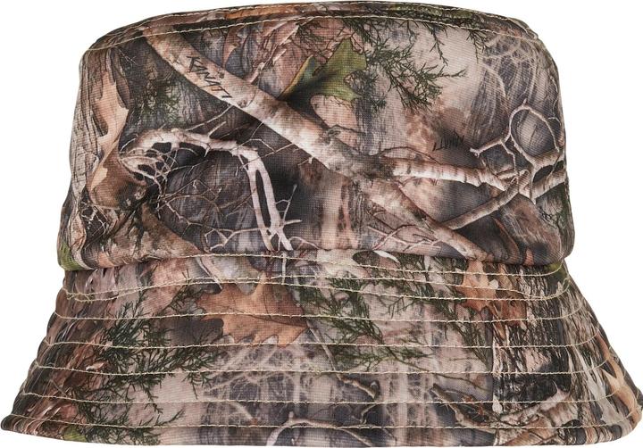 Actual product image Flexfit Sherpa Real Tree Camo Reversible Bucket Hat - 15823 (One size)