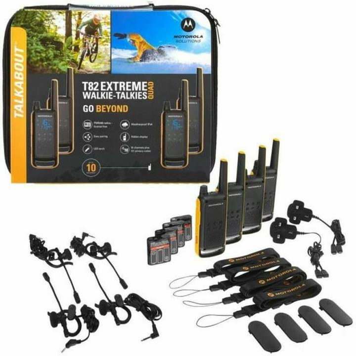 Immagine prodotto Motorola TLKR T82 Extreme Quadpack TLKR T82 Extreme (10 km)