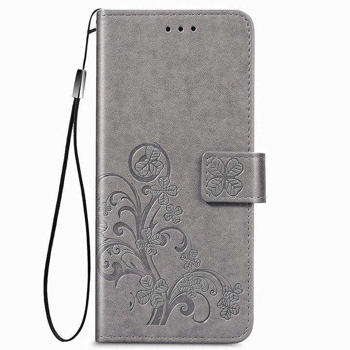 Produktbild König Design Hülle Handy Schutz für Samsung Galaxy Z Fold3 5G Case Cover Tasche Etuis Grau (Samsung Galaxy Z Fold3)