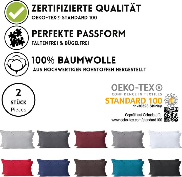 Image du produit Hometex Cannes (Taie d'oreiller, 145 x 40 cm)