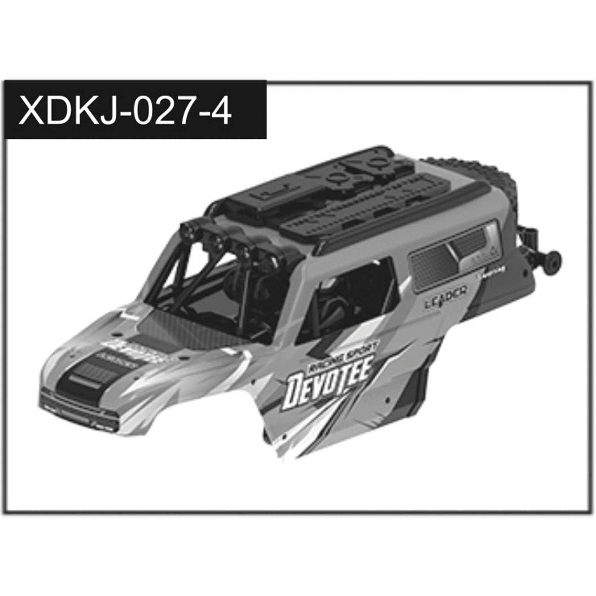 Absima Blue Car Body (Devotee)