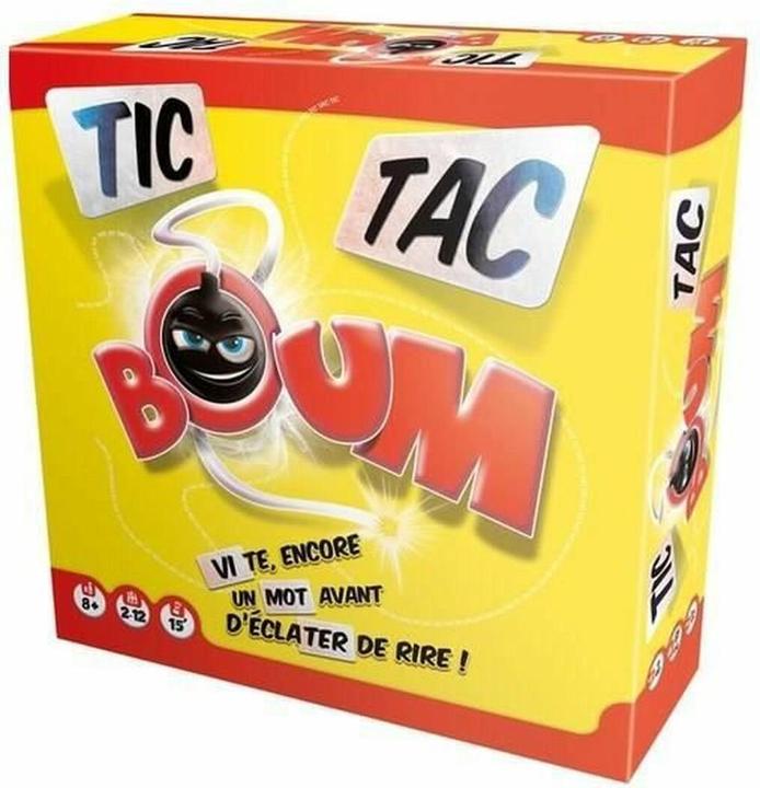 Actual product image Asmodée TIC-TAC-BOOM (French, 2 - 12 Players)