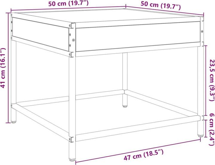 Image du produit vidaXL Couchtisch