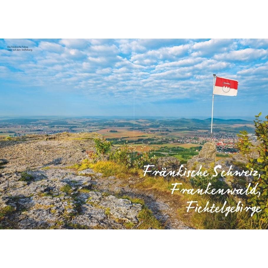Thumbnail - Das Wanderbuch Franken, Ratgeber von Tassilo Wengel, Lisa Bahnmüller, Wilfried Bahnmüller