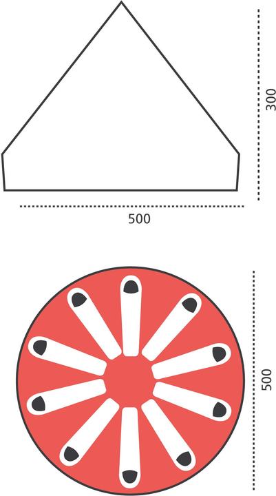Actual product image Grand Canyon Indiana 10 (Dome tent, 11.75 kg, 9+ people)