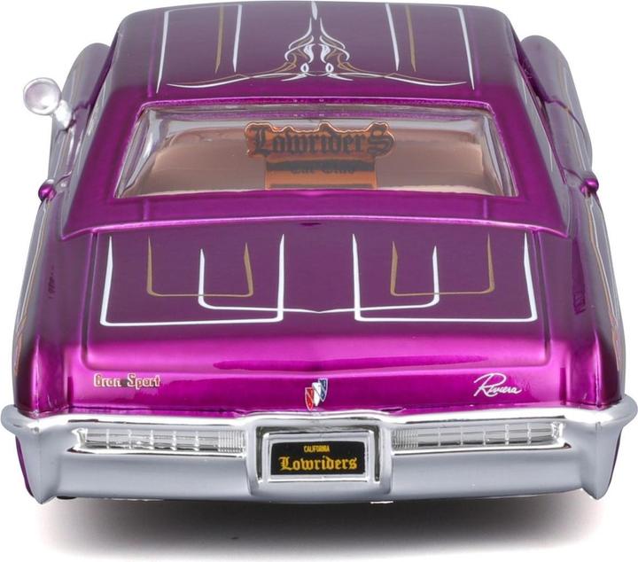 Produktbild Maisto Buick Riviera 1965 Lowrider 1/24 violett
