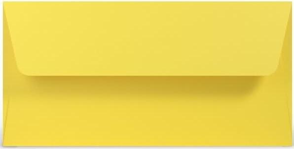 Productafbeelding Magni 220702543 - Coloretti enveloppen, 80 g/m², DIN lang, goudgeel, 5 stuks (220 x 110 mm, 5 x)