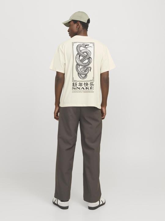 Actual product image Jack & Jones Jorsnake Tee Ss Crew Neck Tg Ln (XL)