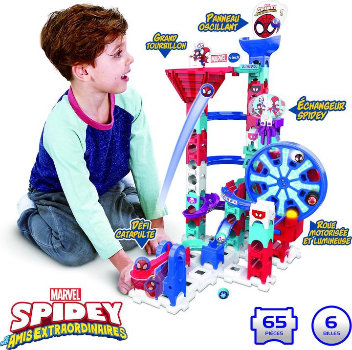 Actual product image VTech Marble Rush - Spidey Super Spin Challenge (SP300E)