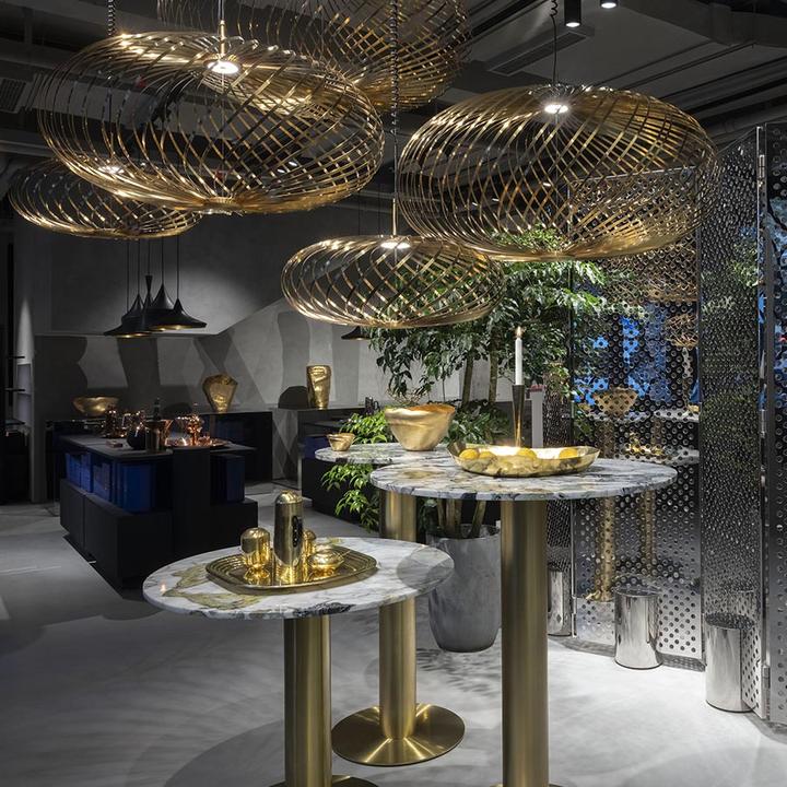 Produktbild Tom Dixon Spring Pendelleuchte Large Brass (800 lm)