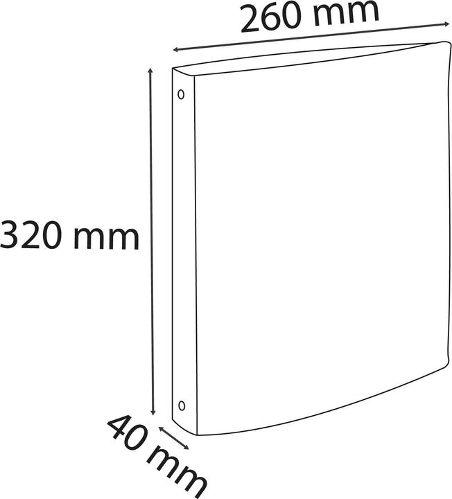 Immagine prodotto Exacompta Raccoglitori ad anelli (A4, 40 mm, 1 Pezzo/i)