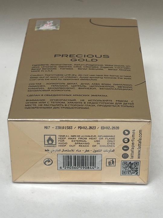 Actual product image Alhambra Precious Gold - EDP - Volume: 80 ml (Eau de parfum, 80 ml)