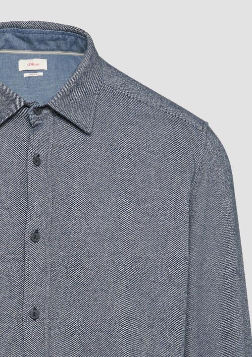 Image du produit S.Oliver Hemd Regular Fit: Wärmendes Hemd aus mehrfarbigem Twill (XXL)