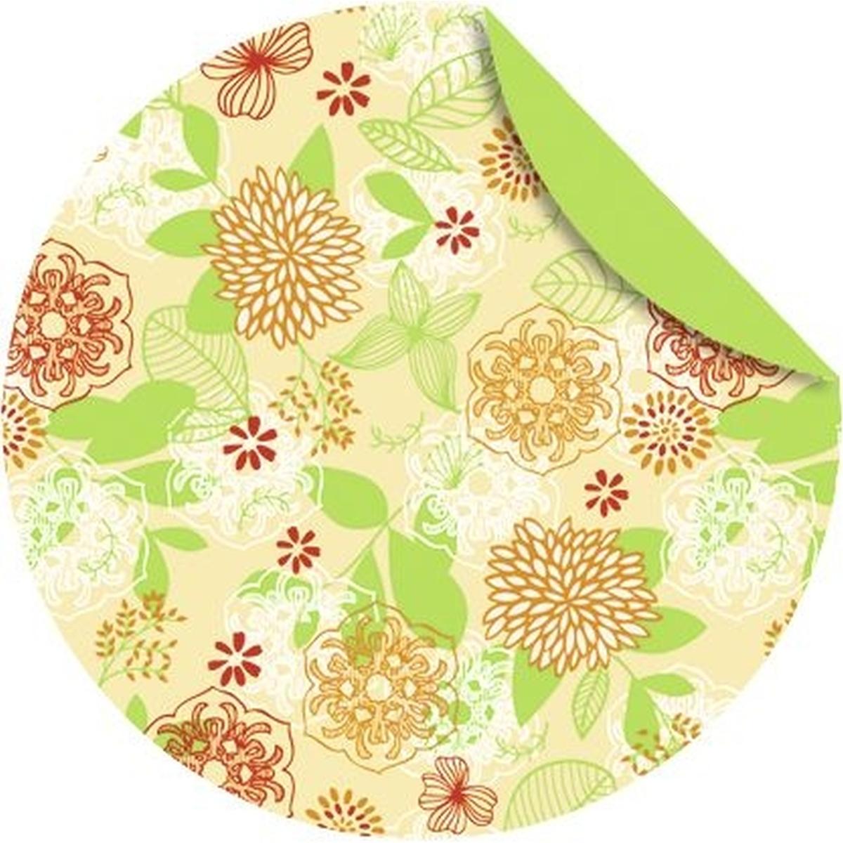 Ursus, Bastelpapier, Faltblätter Florentine Springtime 80g/qm 10cm rund VE=65 Blatt Motiv 03 (80 g/m², 1 x)