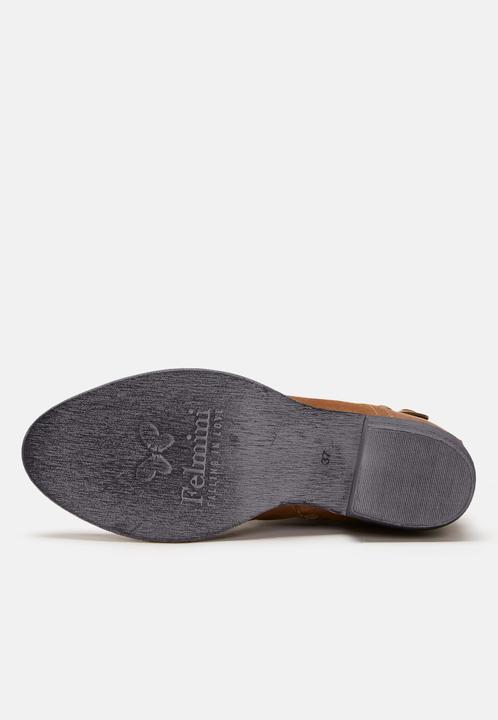 Produktbild Felmini Dresa C835, die Felmini-Stiefelette aus weichem Leder, besticht durch ihr auffälliges Design mit Fal (37)