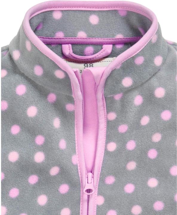 Image du produit Playshoes Fleece-Weste Punkte Grau Gr. 140 (140)