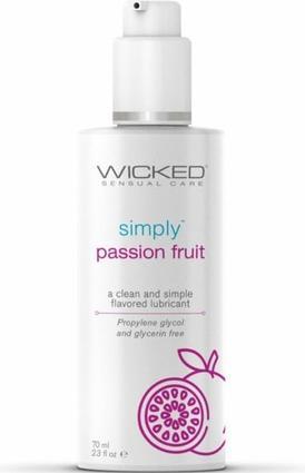 Actual product image Wicked Sensual Care Wicked Simply Passion Fruit 2.3oz (70 ml)