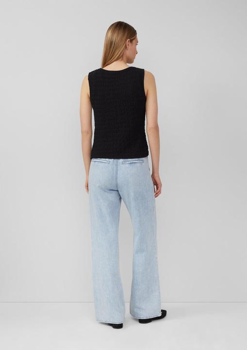 Produktbild S.Oliver Indoor-Weste Strukturierte Slim-Fit-Weste aus Baumwollmix (32)