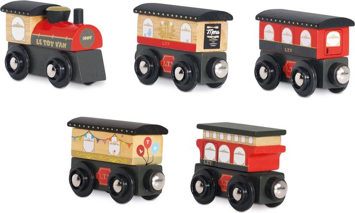 Actual product image Le Toy Van Royal Express Train - red