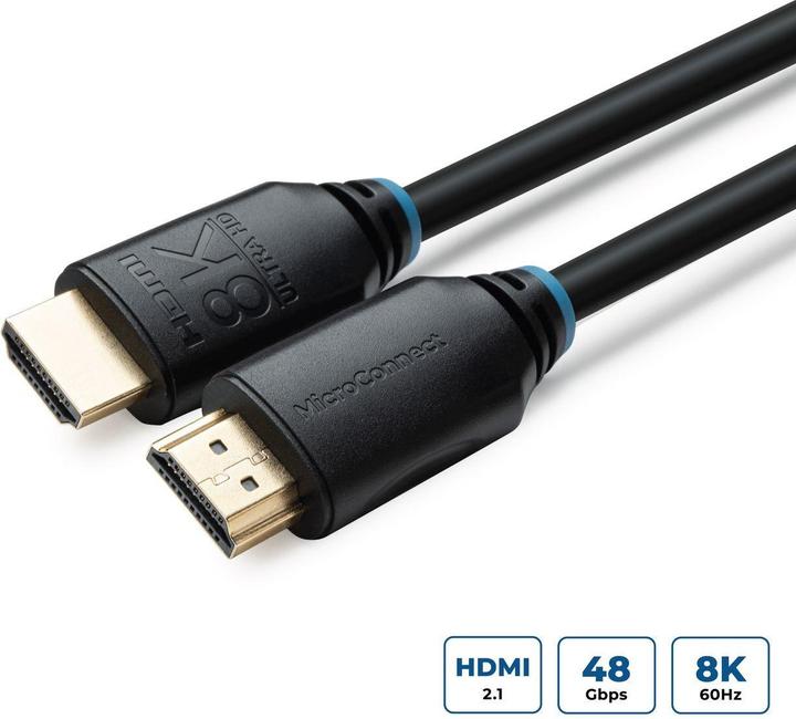 MicroConnect HDMI - HDMI (3 m, HDMI, 2.1)