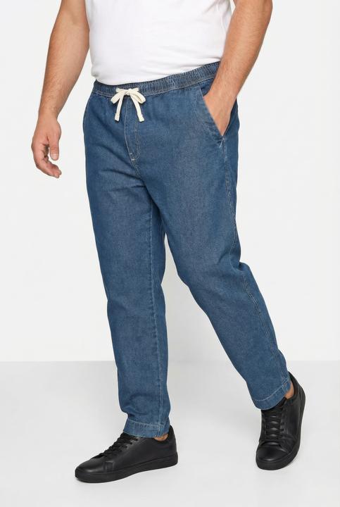 Produktbild Men+ Jeans, Bauchfit, Relaxed Fit, Elastikbund (L)