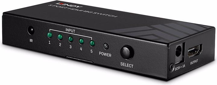 Lindy 5 Port HDMI 18G Switch