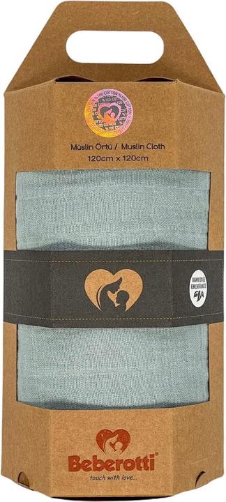 Produktbild Beberotti Organic Musselin Wickeldecke (120 cm, 120 cm)