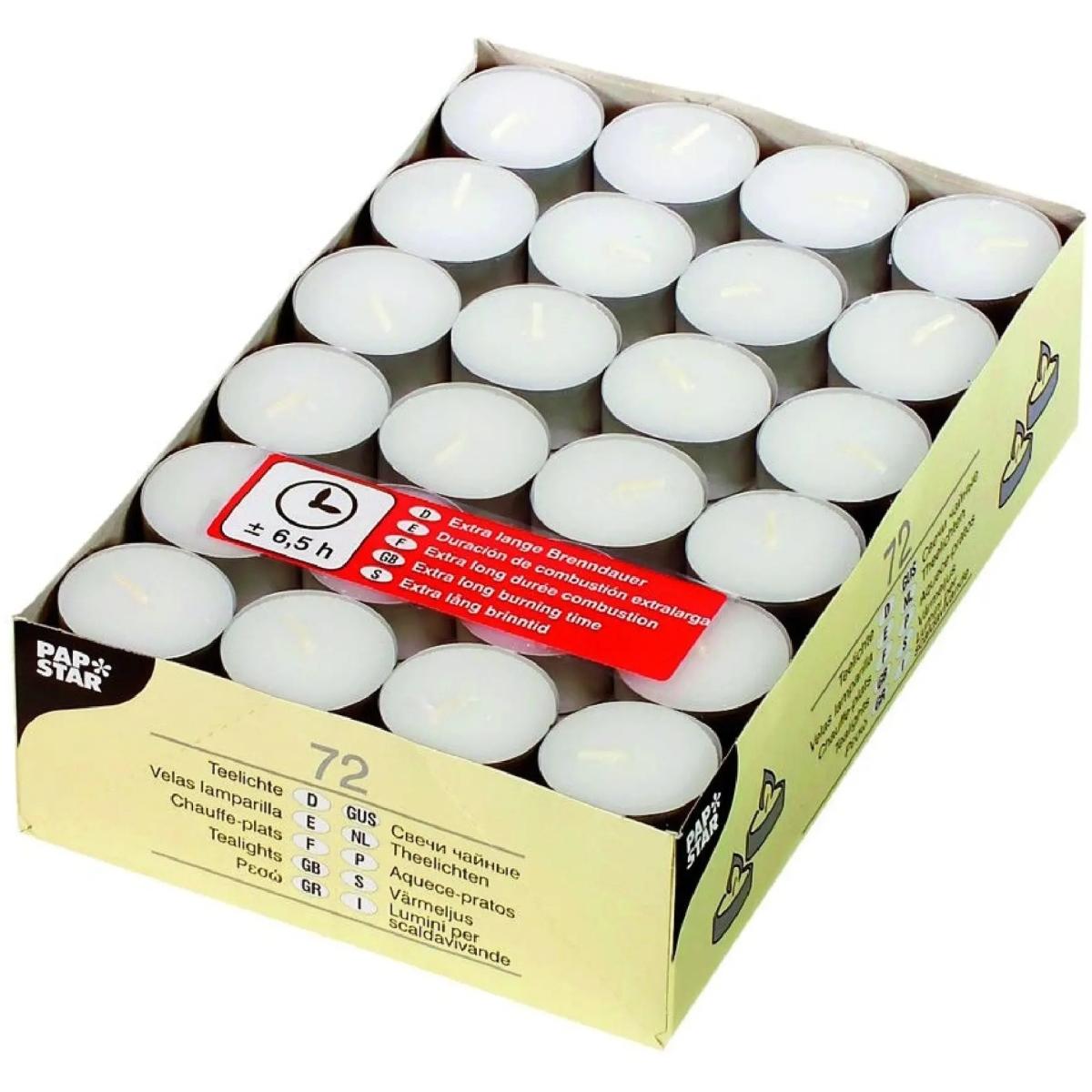 Papstar, Candela, Teelichter (72 pz.)