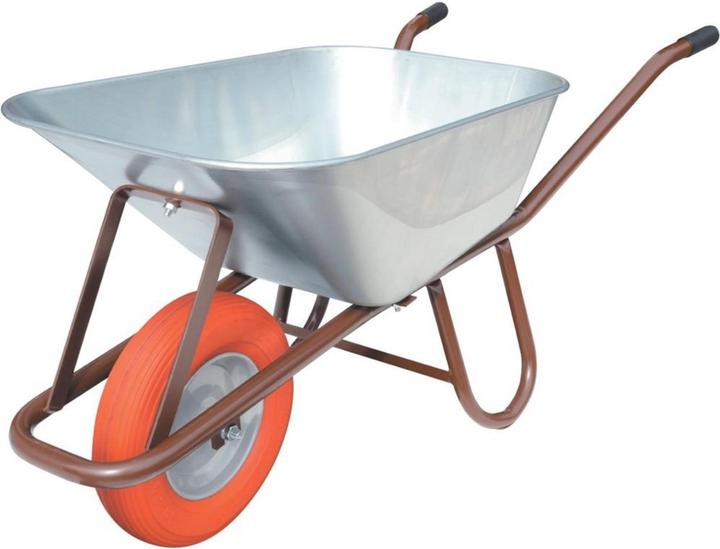 müba Low-bed truck 90 l polymer wheel steel rim with ball bearing