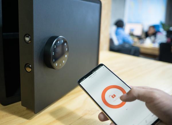 Actual product image KeySafe Safe with Bluetooth and remote programming