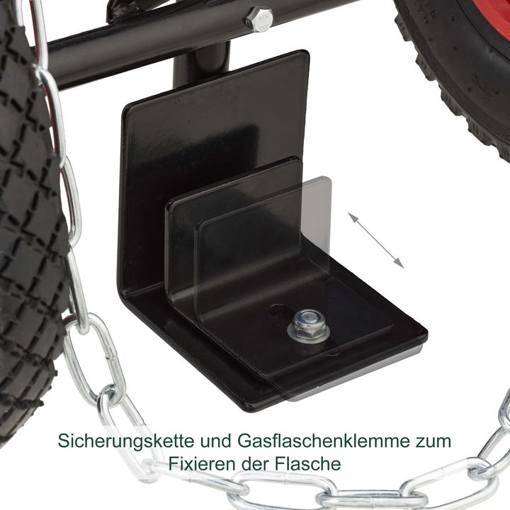 Produktbild Relaxdays Gasflaschenwagen