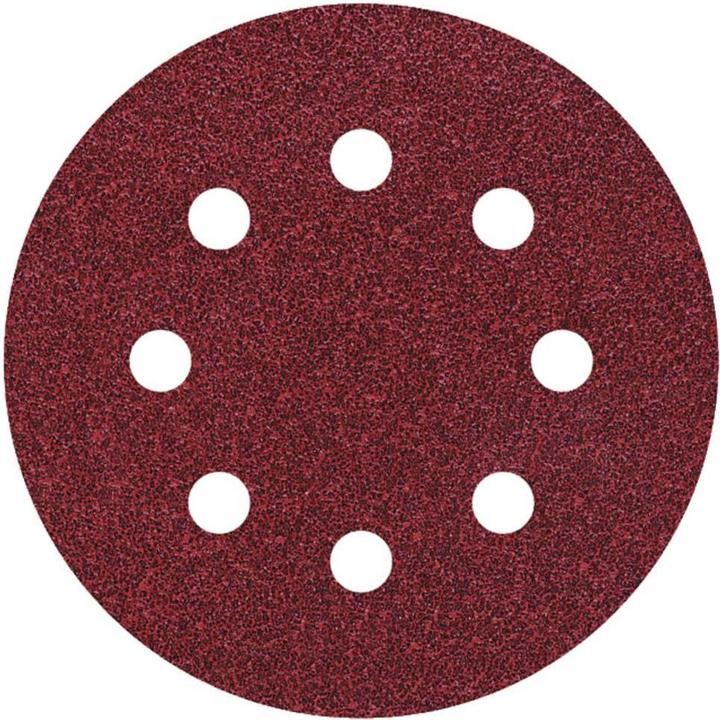 Produktbild wolfcraft 1 Haft-Schleifsch.-Set 25-tlg. Exz. ø115 (120, 240, 80)