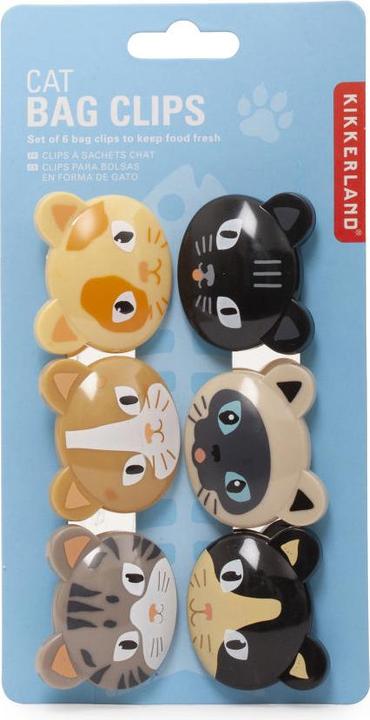 Immagine prodotto Kikkerland Clip per otturatore gatto (6 x)